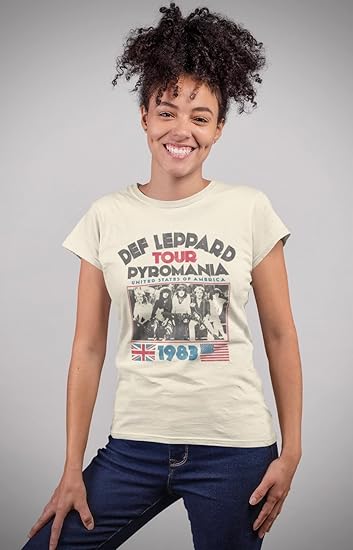 Junior's Def Leppard Pyro Tour T-Shirt product image 3