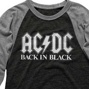 ACDC Back To Black Raglan T-Shirt product image 2