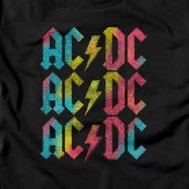 Junior's ACDC Multicolor T-Shirt product image 2