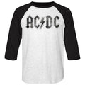 ACDC Logo Distress Raglan T-Shirt product image 1