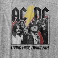 Junior's ACDC Hwy 2 Hell Lyrics T-Shirt product image 2