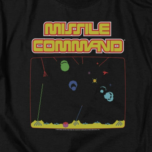 Atari Missle Command Screen T-Shirt product image 2