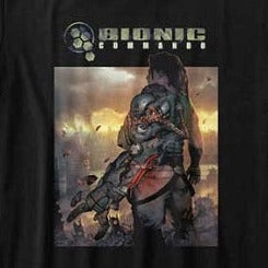 Junior's Bionic Commando The World Burn T-Shirt product image 2