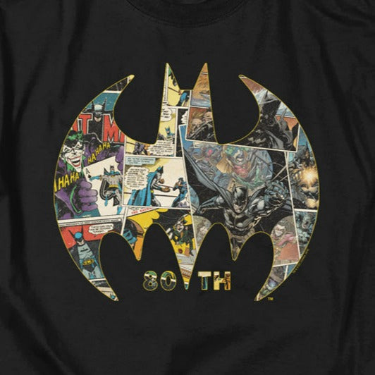 Batman 80th Shield T-Shirt product image 2