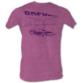 Men's Back To The Future Purple Tee product image 1