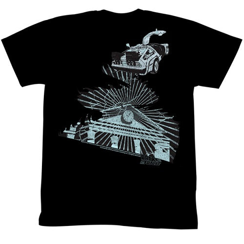 Men's Back To The Future Clock Tower Lightweight Tee product image 1