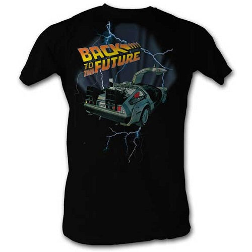 Men's Back To The Future Lightning Car Lightweight Tee product image 1