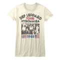 Junior's Def Leppard Pyro Tour T-Shirt product image 1