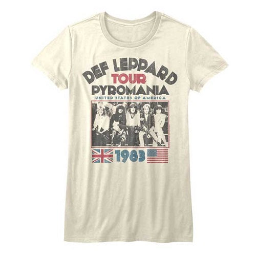 Junior's Def Leppard Pyro Tour T-Shirt product image 1