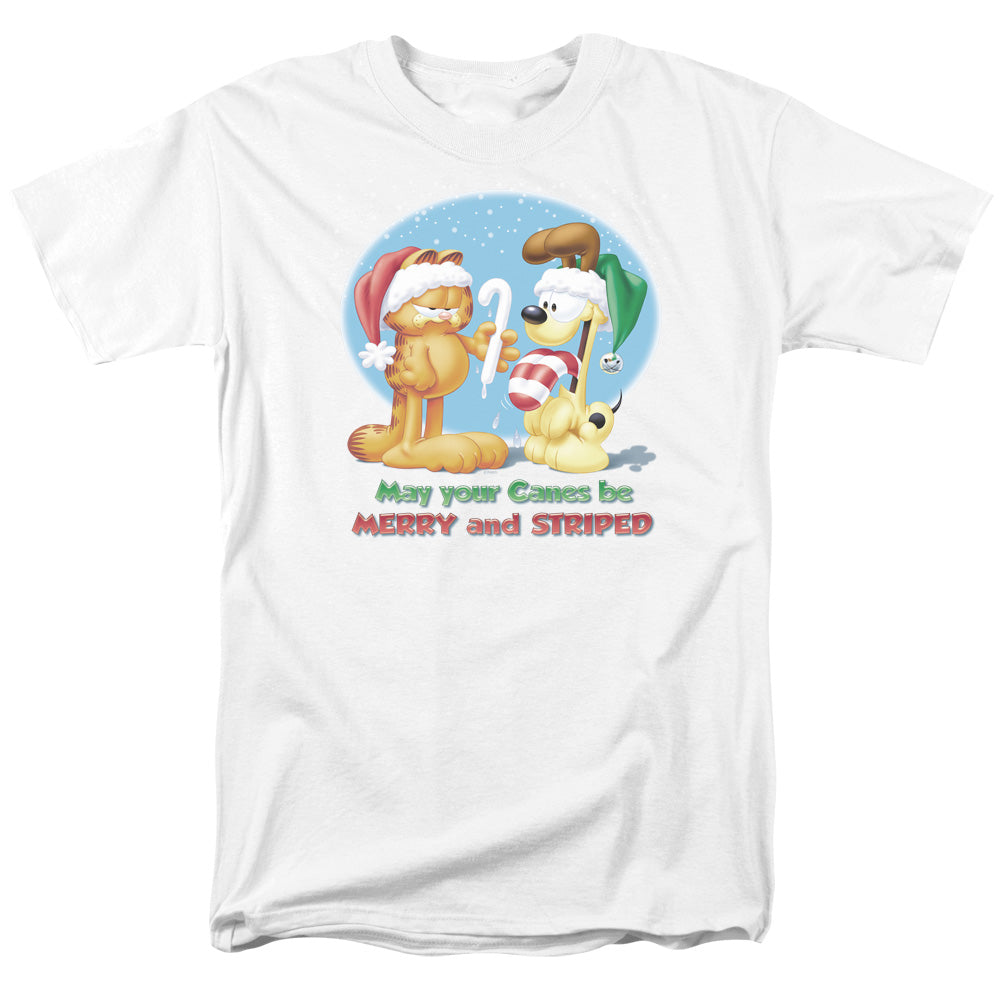 Men's Garfield Merry And Striped Tee product image 1