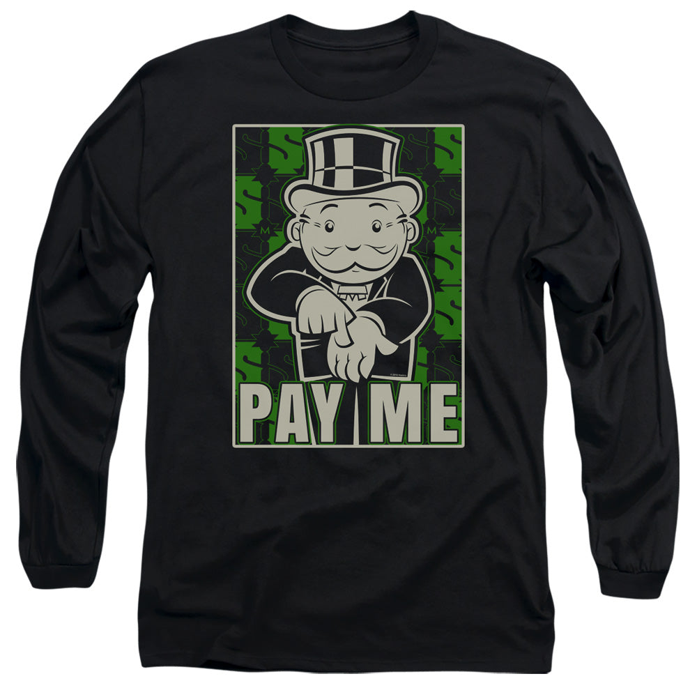 Men's Monopoly Pay Me Long Sleeve T-Shirt product image 1