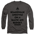 Men's Monopoly Lifestyle Vs Budget Long Sleeve T-Shirt product image 1