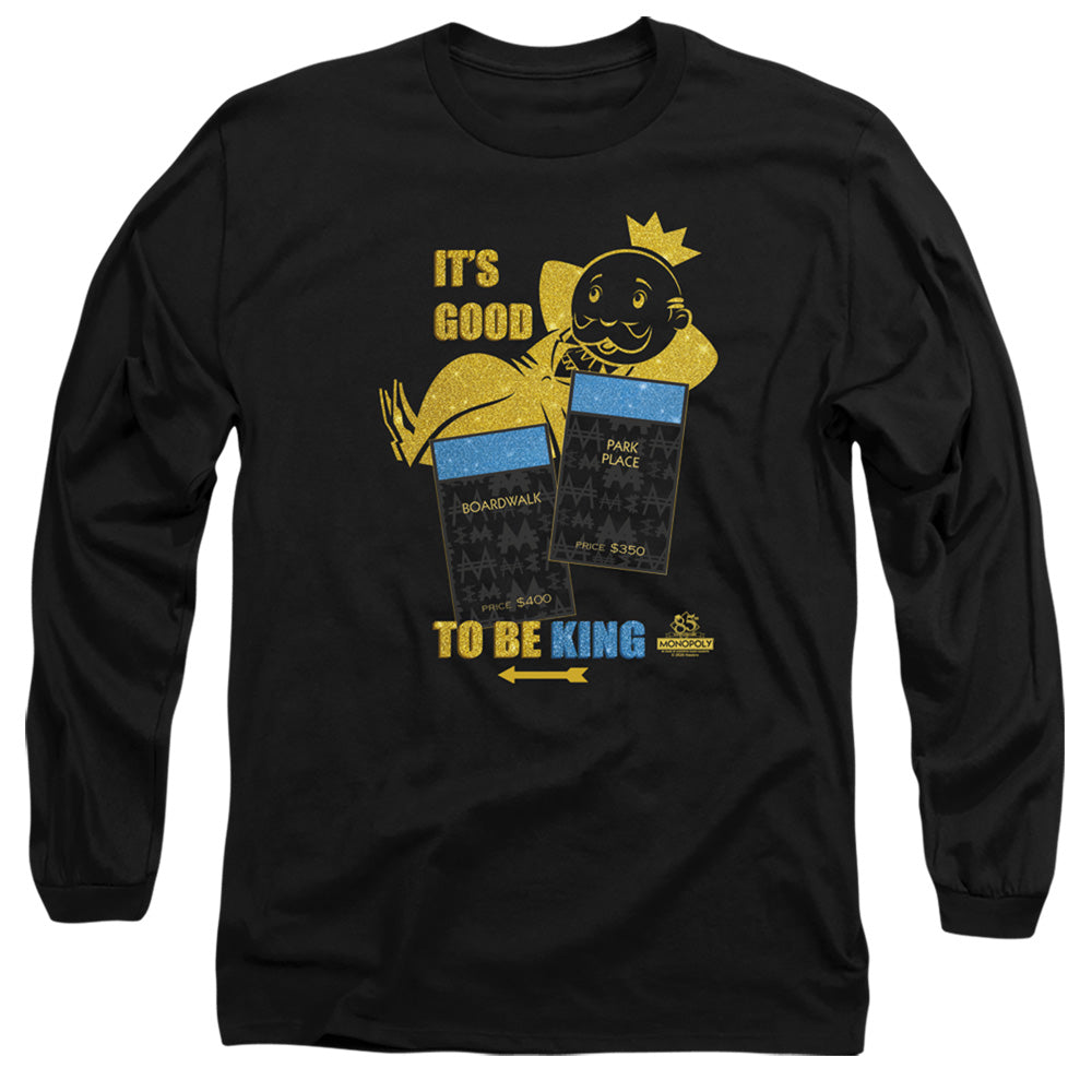 Men's Monopoly Good To Be King Long Sleeve T-Shirt product image 1