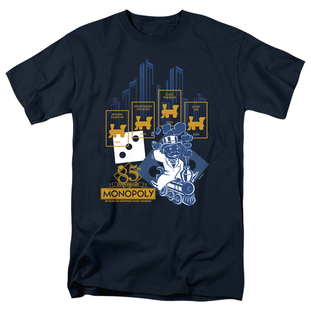 Men's Monopoly The True Railroad Tycoon Tee product image 1