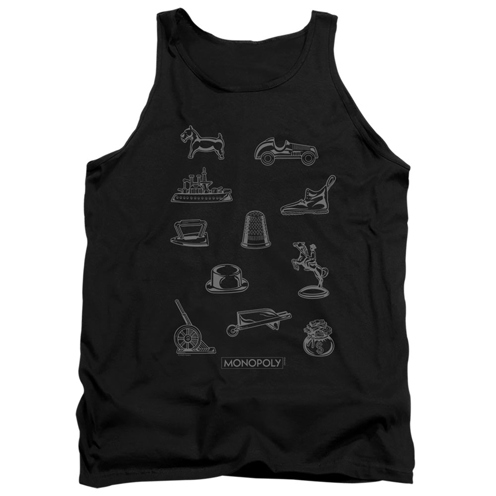 Men's Monopoly Token Tank Top