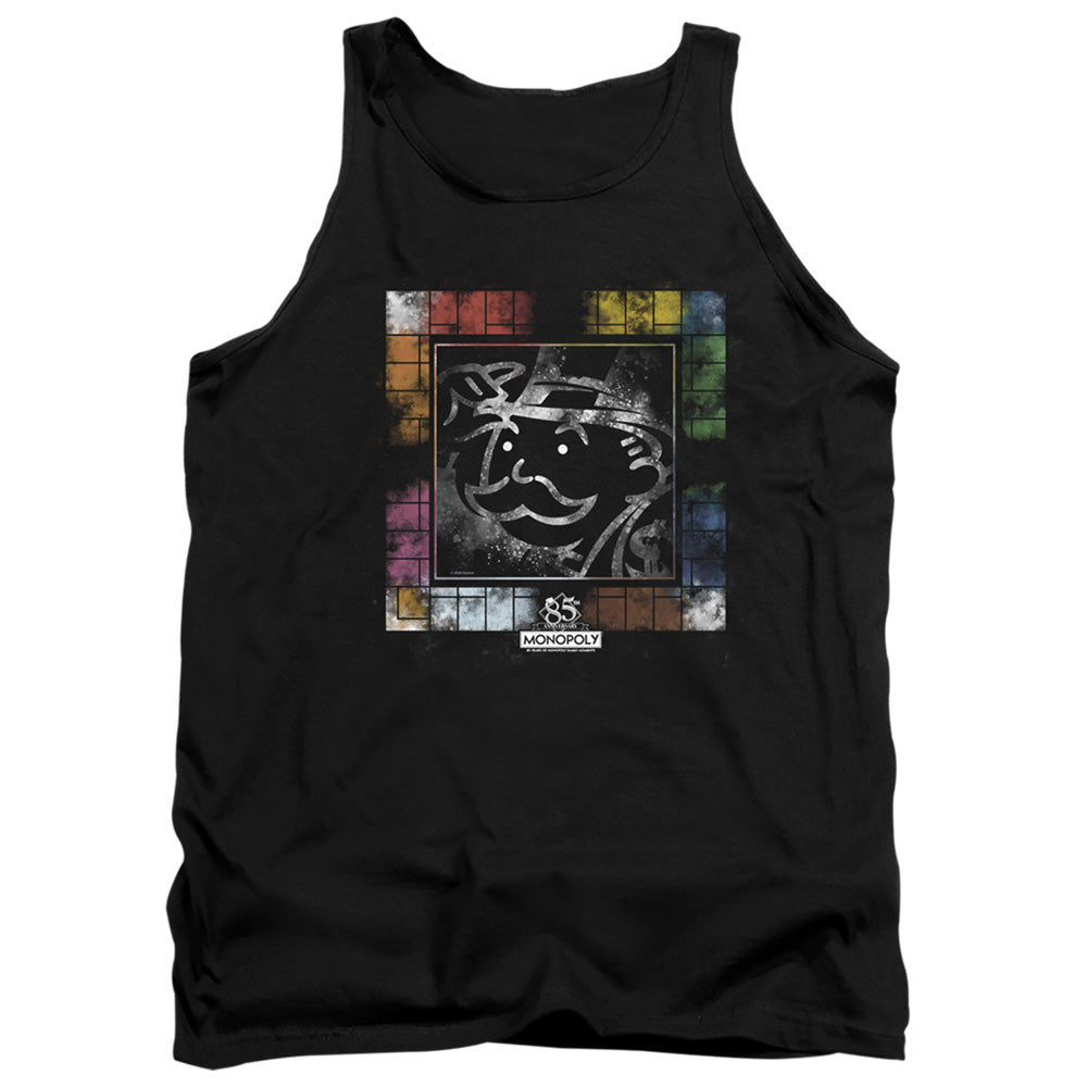 Men's Monopoly Dusty Game Board Tank Top