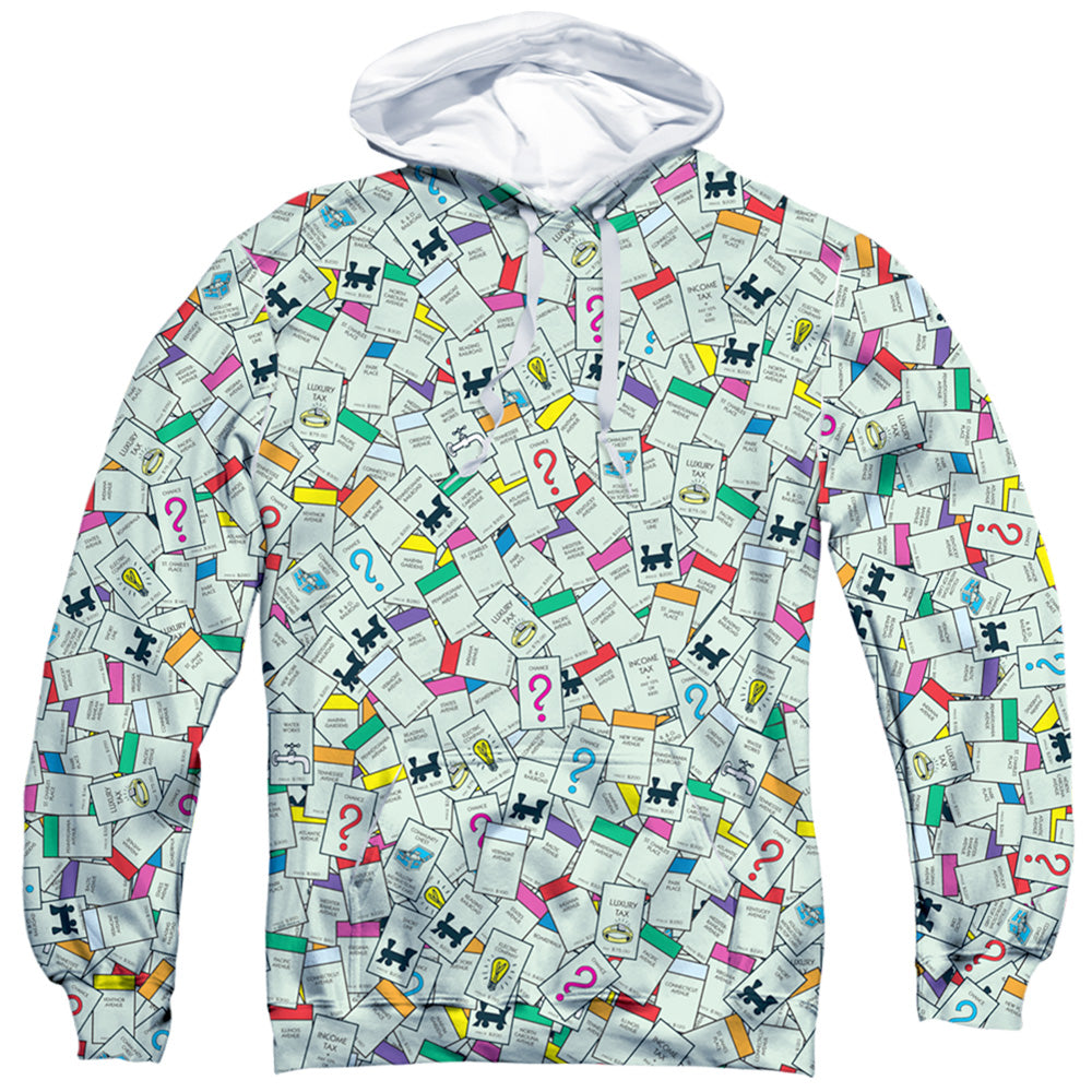 Monopoly Property Spaces Sublimated Pullover Hoodie product image 1