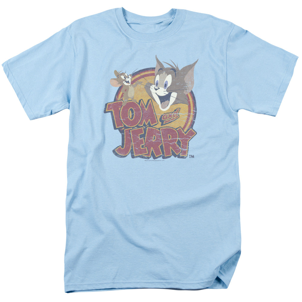 Tom and Jerry Water Damaged Logo T-Shirt product image 1