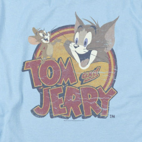 Tom and Jerry Water Damaged Logo T-Shirt product image 2