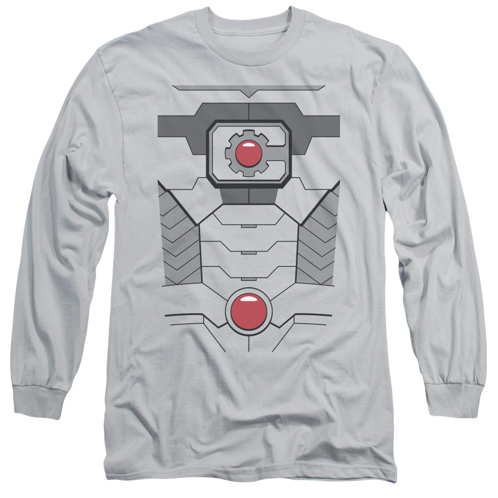 Men's DC Comics Cyborg Uniform Long Sleeve Tee product image 1