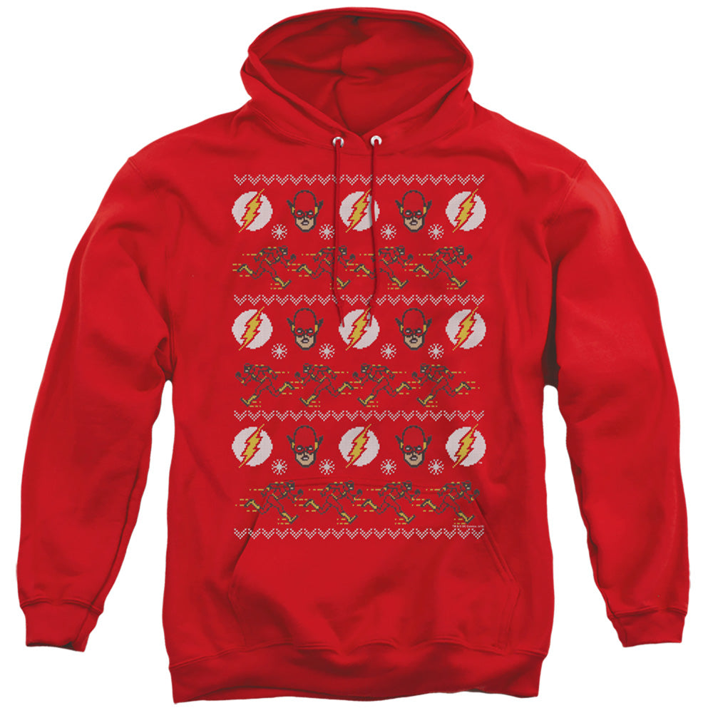 Men's DC Flash The Ugly Christmas Sweater Pullover Hoodie product image 1