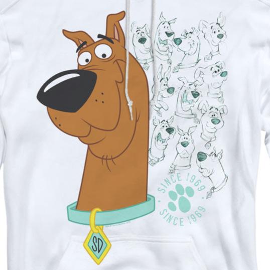 Scooby Doo Evolution of Pullover Hoodie product image 2