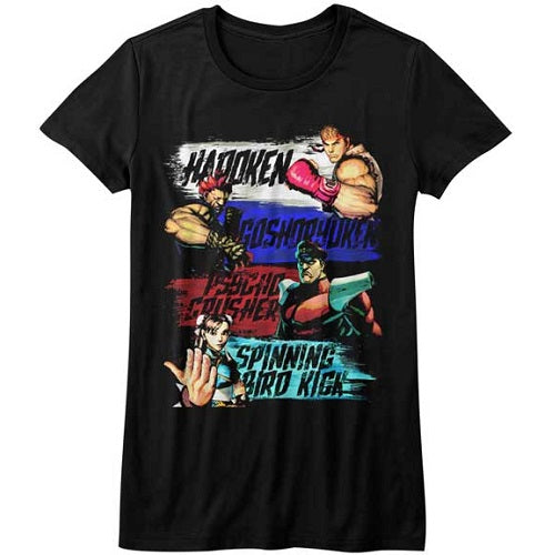 Junior's Street Fighter Show Me Your Moves Tee product image 1