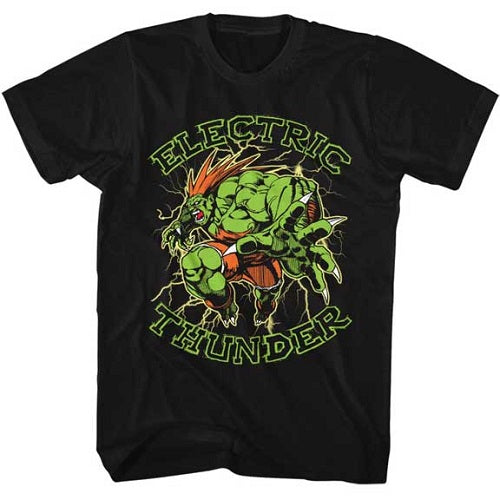 Men's Street Fighter Electric Thunder Lightweight Tee product image 1