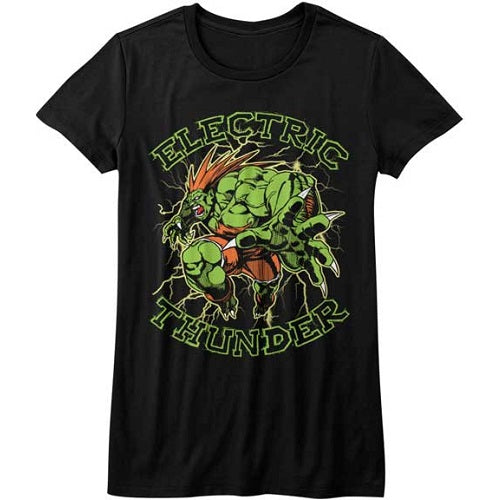 Junior's Street Fighter Electric Thunder Tee product image 1