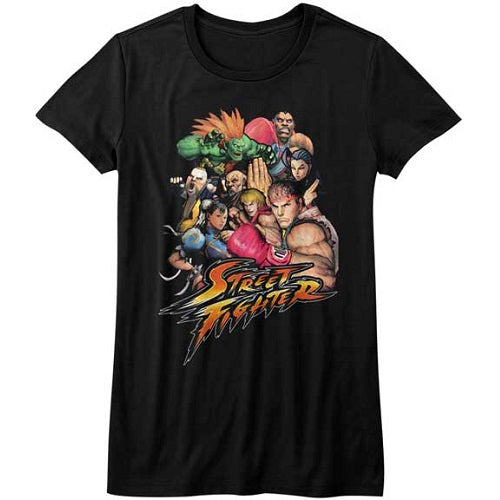 Junior's Street Fighter Stftr Tee product image 1
