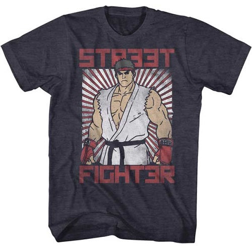 Men's Street Fighter Block Print Lightweight Tee product image 1