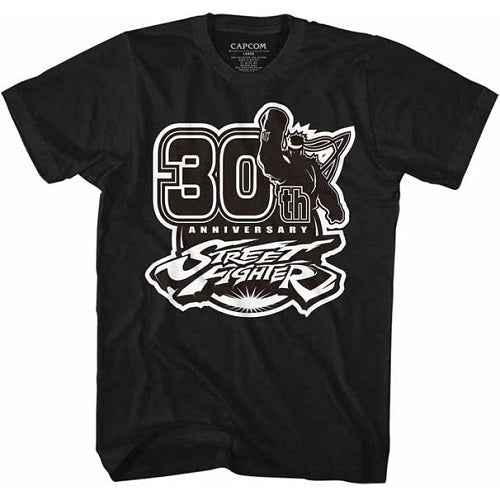 Men's Street Fighter Sf30Bw Tee product image 1