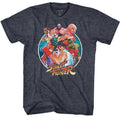 Men's Street Fighter Group Circle Lightweight Tee product image 1