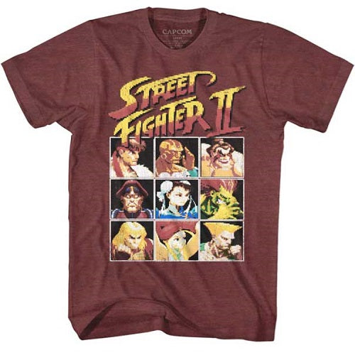 Men's Street Fighter 8Bit Lightweight Tee product image 1
