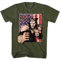 Men's Street Fighter Guile With Flag Lightweight Tee product image 1