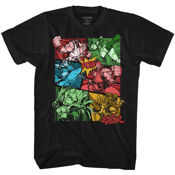 Men's Street Fighter Comic Tee product image 1