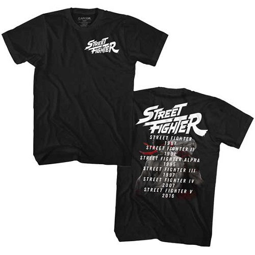 Men's Street Fighter Release Date Lightweight Tee product image 1