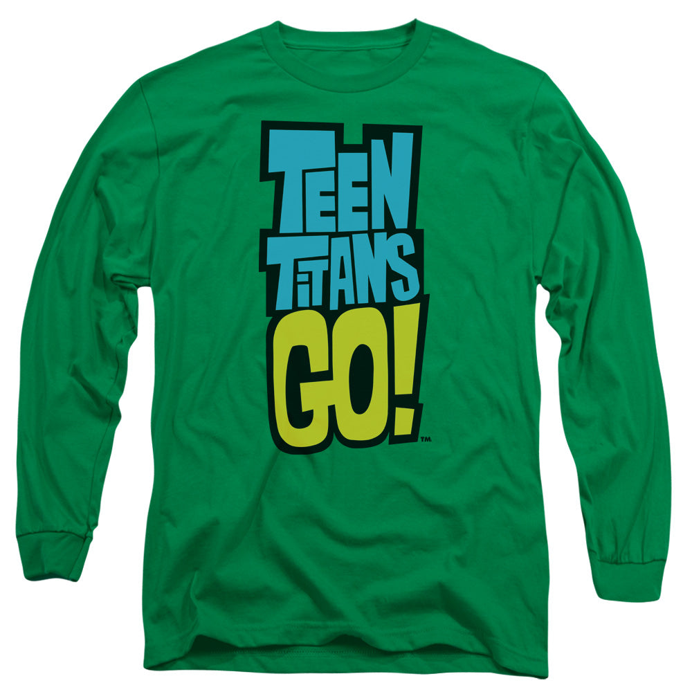 Men's Teen Titans Go! Logo Long Sleeve Tee product image 1