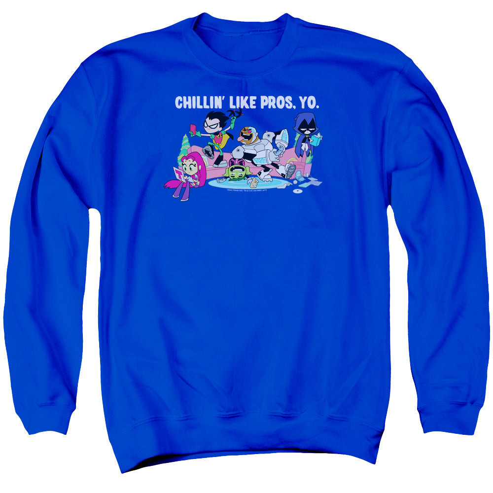 Men's Teen Titans Go! Like Pros Yo Crewneck Sweatshirt product image 1