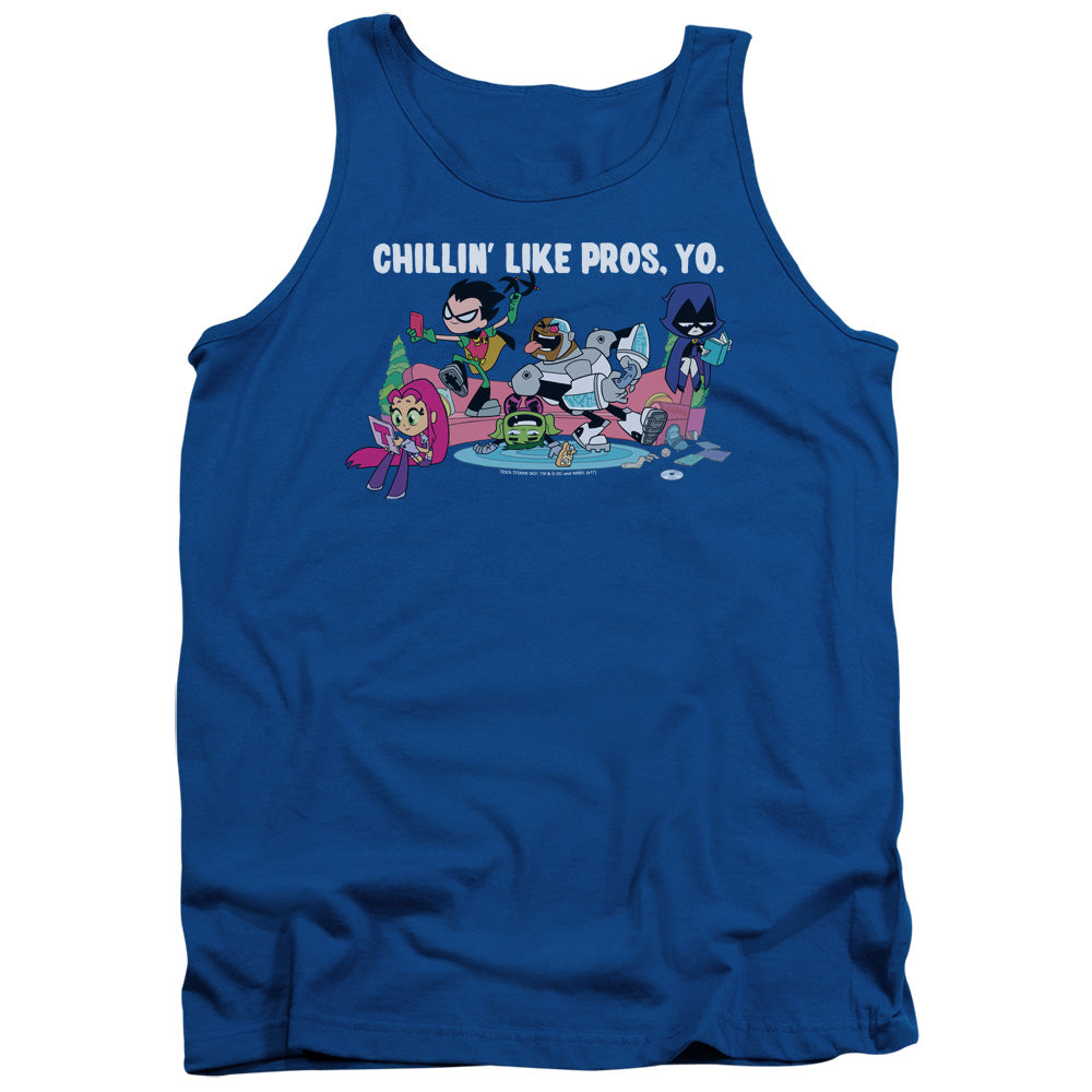 Men's Teen Titans Go! Like Pros Yo Tank Top
