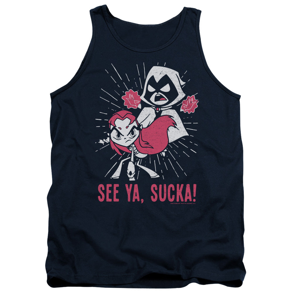Men's Teen Titans Go! Suckas Tank Top