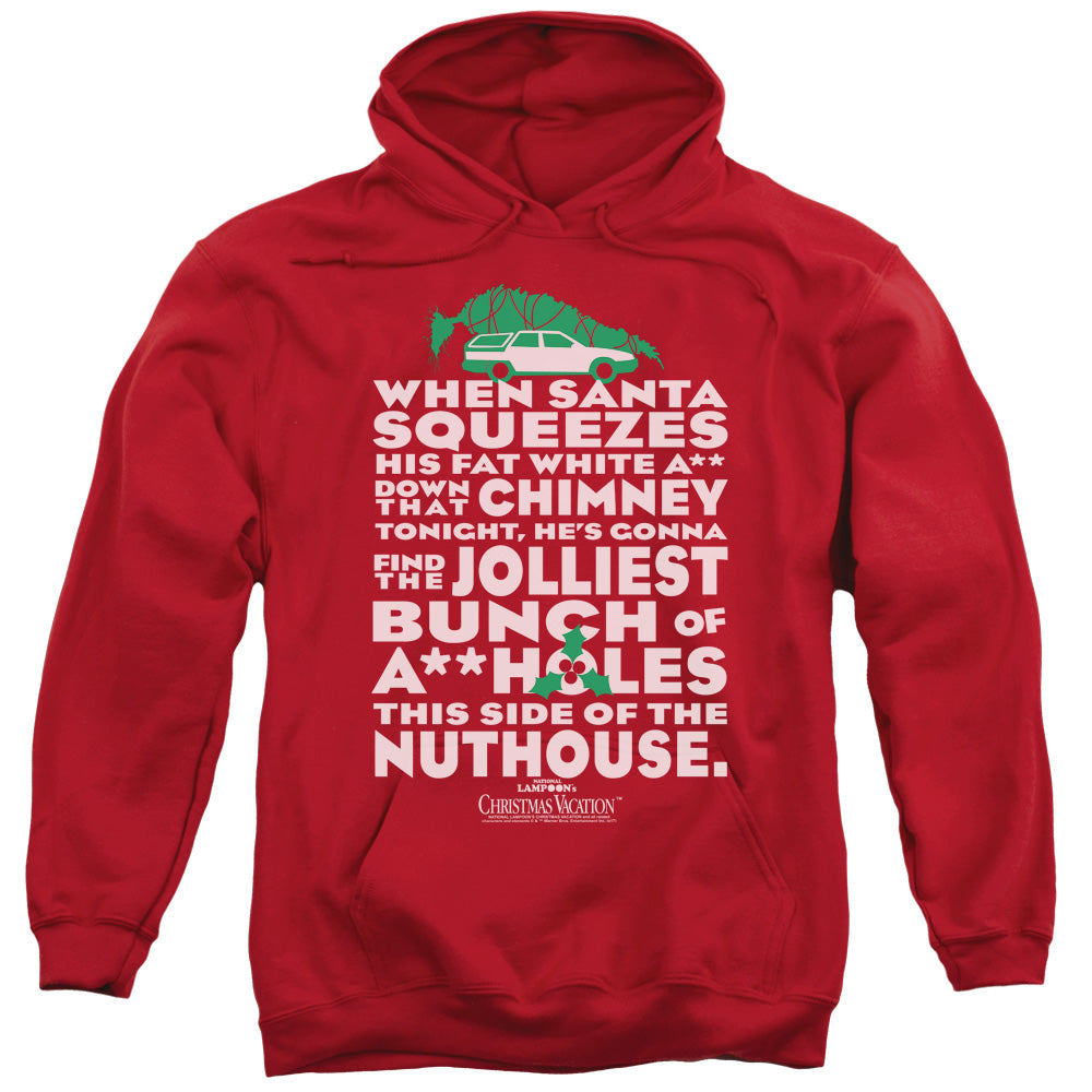 Men's Christmas Vacation Jolliest Bunch Pullover Hoodie product image 1